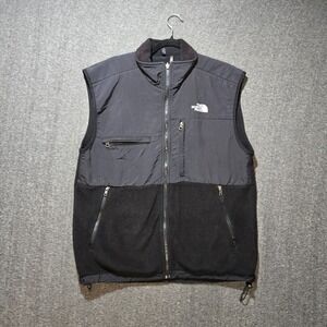 The North‎ Face Denali Vest Men's M Black Fleece Full Zip Winter Outdoor Jacket